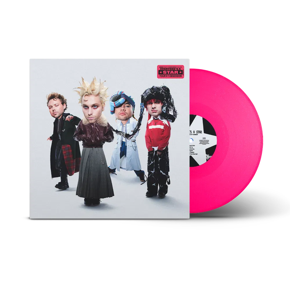 Everyone's A Star - 1x Neon Pink Glitter Vinyl LP