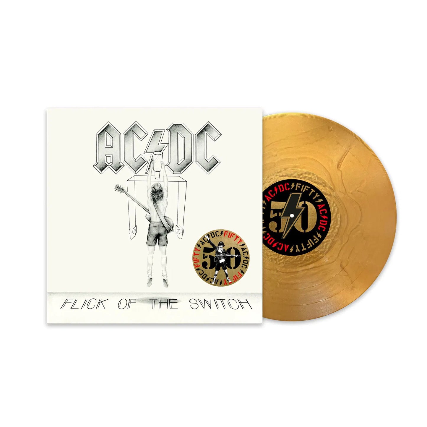 Flick Of The Switch - 50th Anniversary 1x Gold Vinyl LP