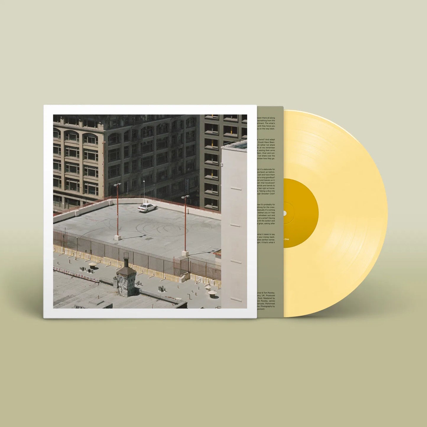 The Car - Limited Edition 1x "Custard" Yellow Vinyl LP