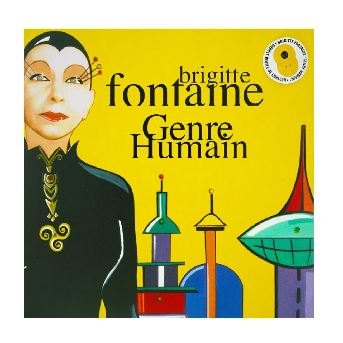 Genre Humain - Limited Edition Yellow Vinyl 2xLP