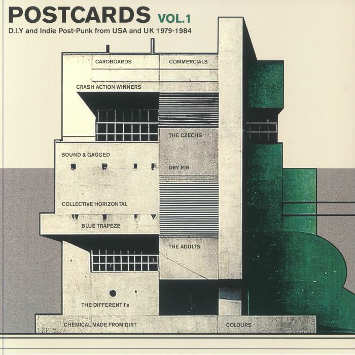 Postcards Vol 1: DIY Post Punk 1979-1984 - Vinyl LP vinyl record cover