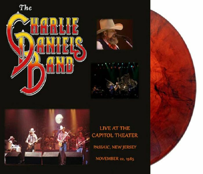 Live At The Capitol Theater November 22 1985 - Limited Edition Red Marbled 2xLP vinyl record cover