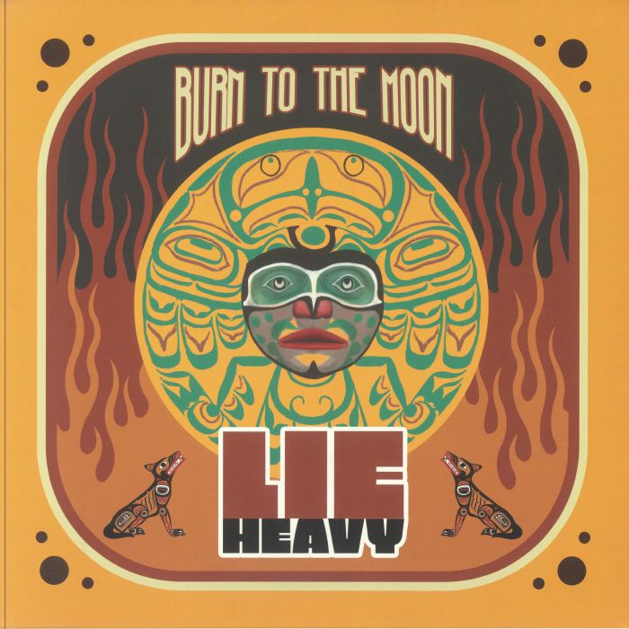 Burn To The Moon - Limited Edition Red Vinyl LP vinyl record cover