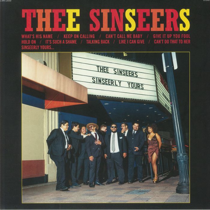 Sinseerly Yours - Vinyl LP vinyl record cover