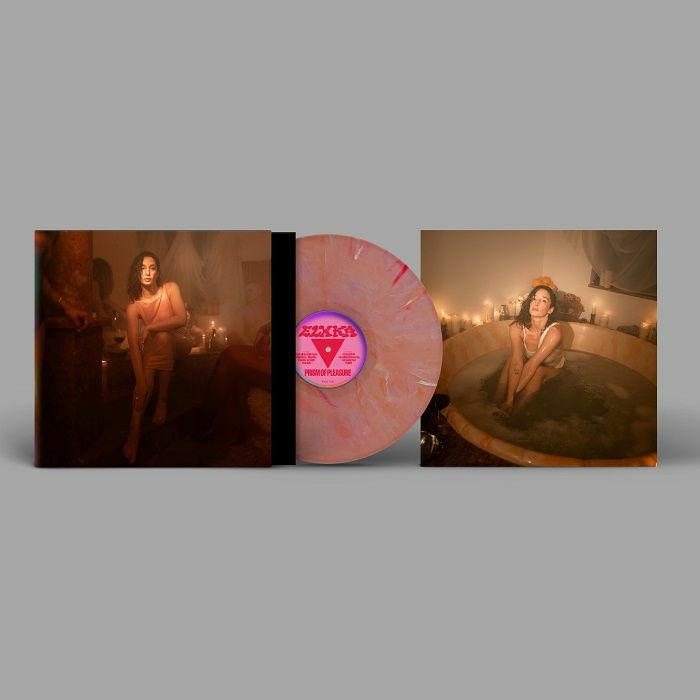 Prism Of Pleasure - Limited Edition Pink Marbled Vinyl LP vinyl record cover