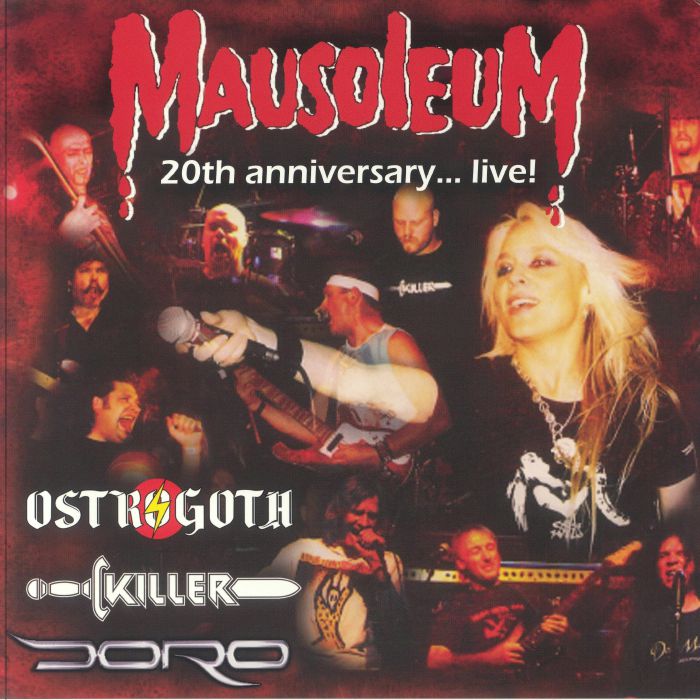 Mausoleum: 20th Anniversary Live - Red Vinyl LP vinyl record cover