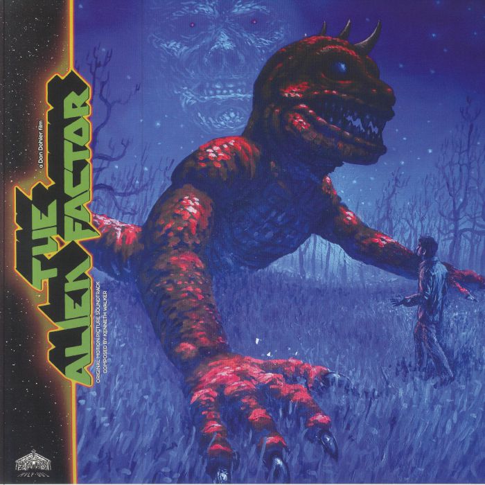 The Alien Factor (Soundtrack) - Limited Edition Green Marbled Vinyl LP vinyl record cover