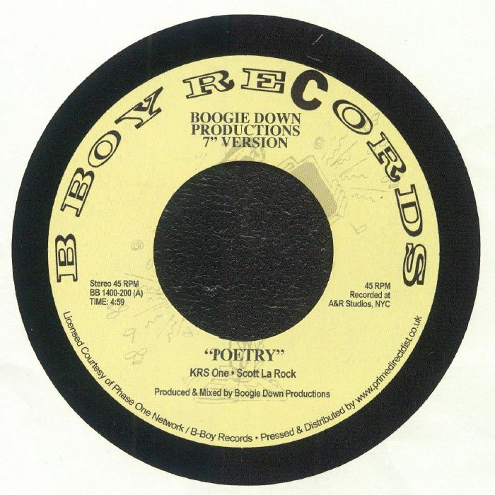 Poetry - Limited Edition Vinyl Single vinyl record cover