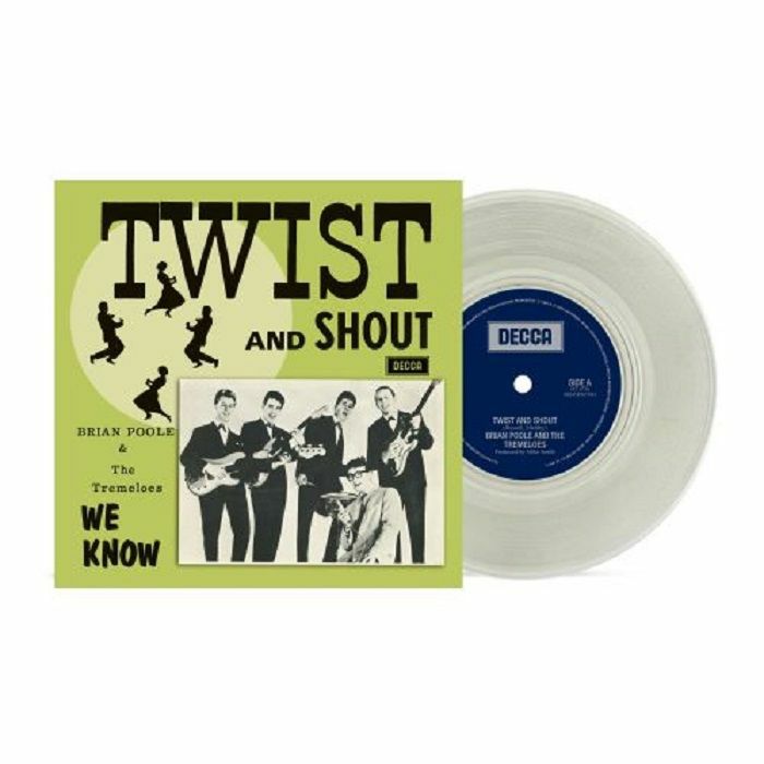 Twist & Shout - Limited Edition Clear Vinyl Single vinyl record cover