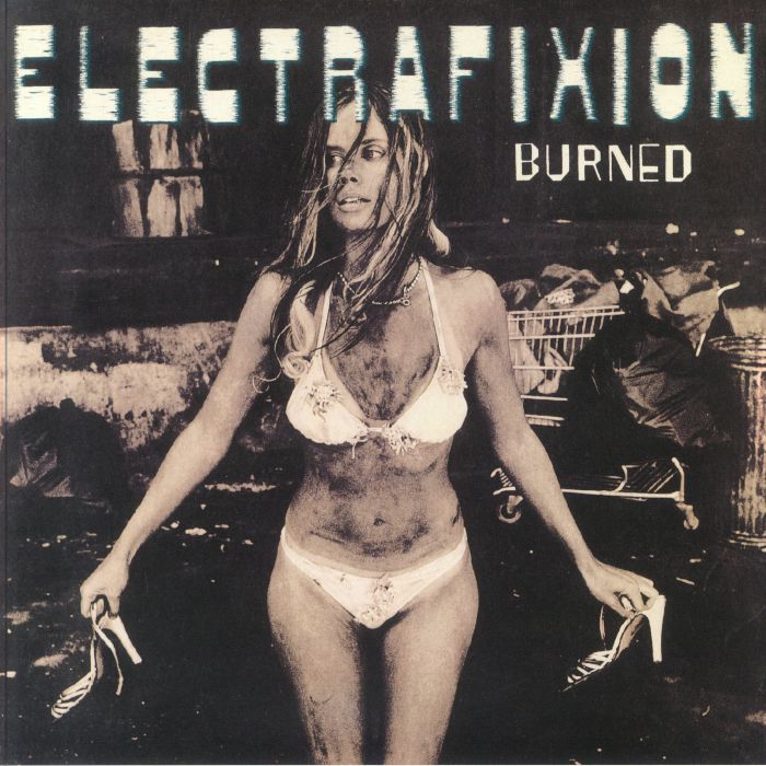 Burned - Limited Edition Black & White Swirl Vinyl LP vinyl record cover