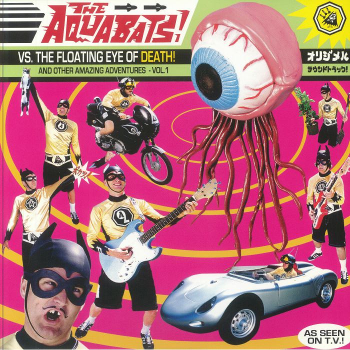 Vs The Floating Eye Of Death! - Pink Vinyl 2xLP vinyl record cover