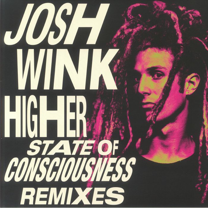 Higher State Of Consciousness Remixes - Pink Splatter Vinyl EP vinyl record cover