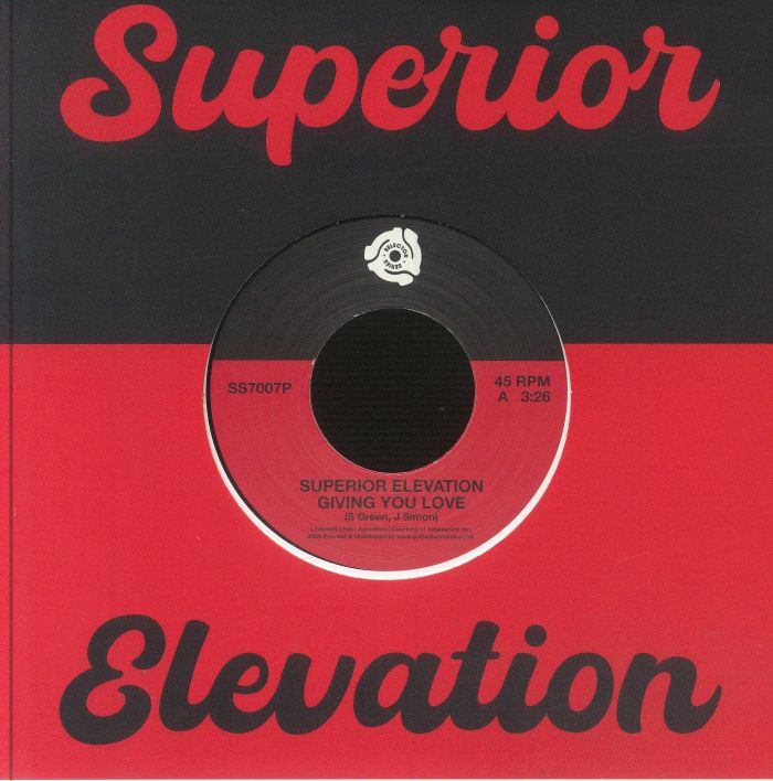 Giving You Love - Vinyl Single vinyl record cover