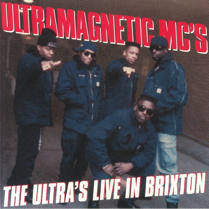 The Ultra's Live In Brixton - Limited Edition Red Vinyl LP vinyl record cover