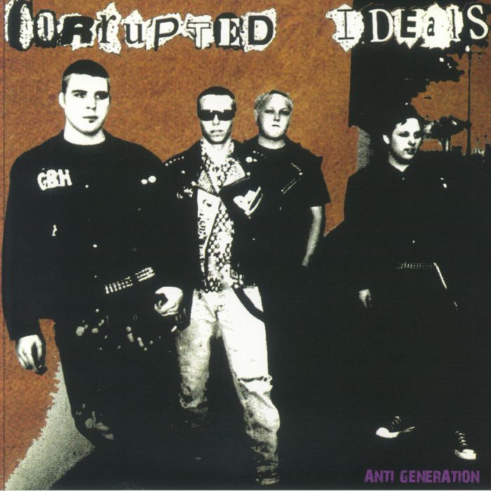 Anti Generation - Limited Edition Purple Marbled Vinyl LP vinyl record cover