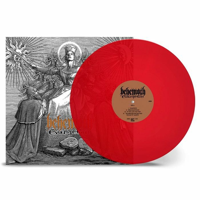 Evangelion - Limited Edition Red Vinyl LP vinyl record cover