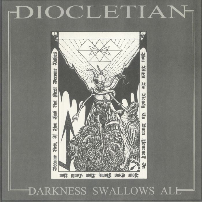 Darkness Swallows All - Limited Edition Grey Vinyl EP vinyl record cover