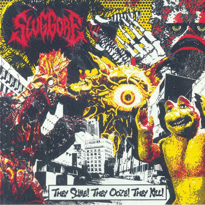 They Slime! They Ooze! They Kill! - Limited Edition Neon Orange Vinyl LP vinyl record cover