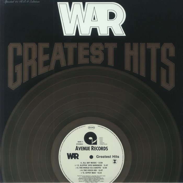Greatest Hits - Reissue 2xLP vinyl record cover