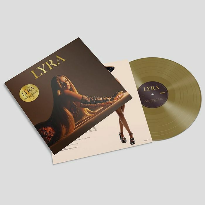 Lyra - Gold Vinyl LP vinyl record cover