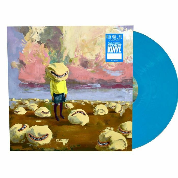 Field Of Heads - Limited Edition Sky Blue Vinyl LP vinyl record cover