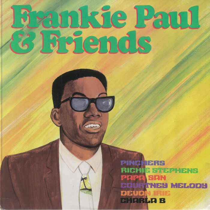 Frankie Paul & Friends - Vinyl LP vinyl record cover