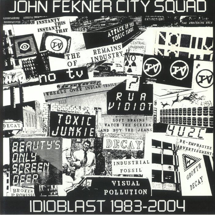 Idioblast 1983-2004 - 2xLP vinyl record cover