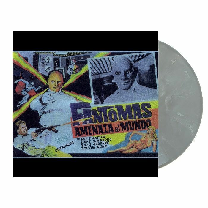 Fantomas - Limited Edition Silver Streak Vinyl LP vinyl record cover