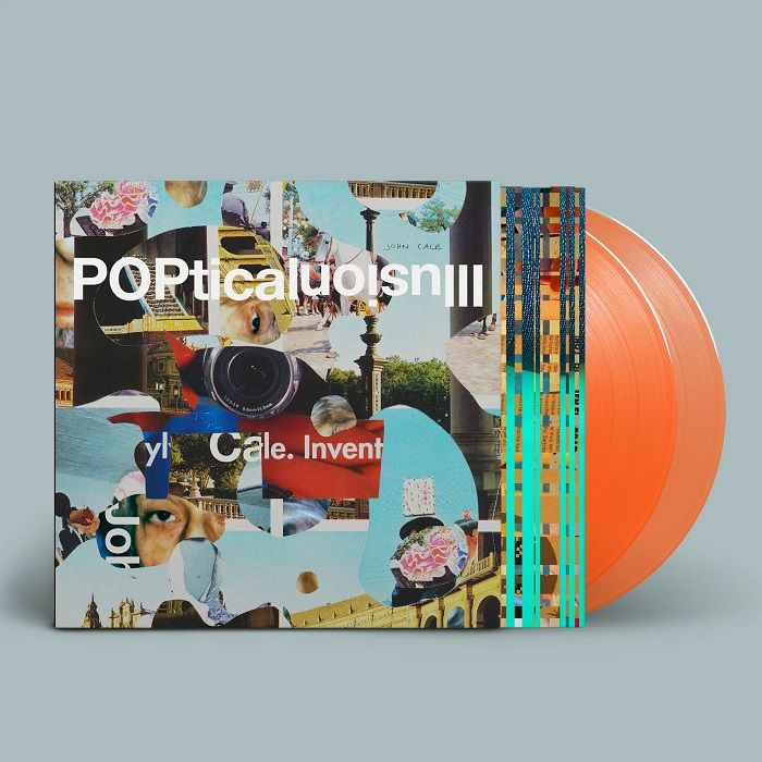 Poptical Illusion - Orange Vinyl 2xLP vinyl record cover