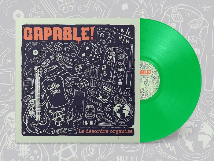 Le Desordre Organise - Limited Edition Green Vinyl LP vinyl record cover