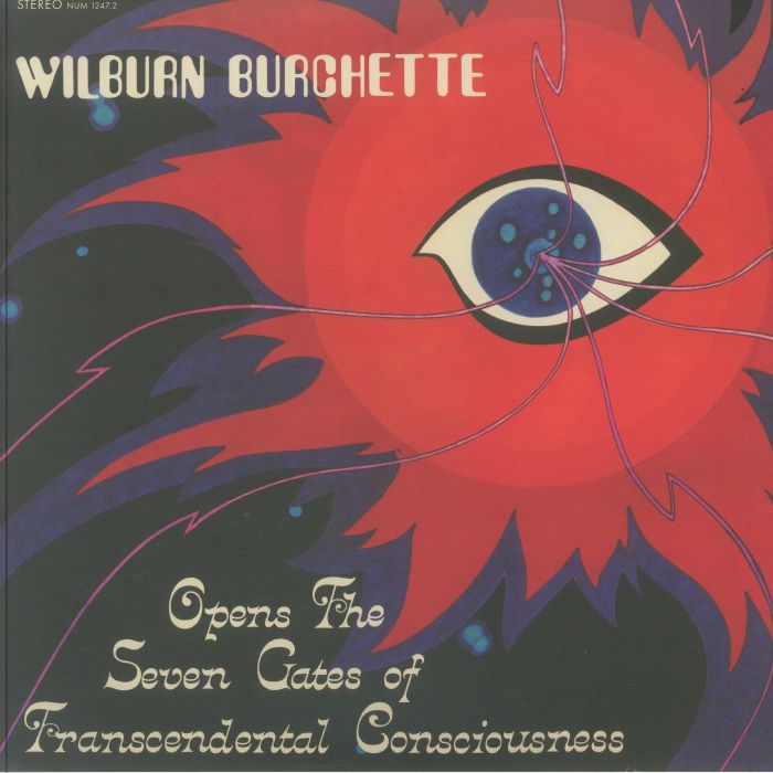 Opens The Seven Gates Of Transcendental Consciousness - Red Vinyl LP vinyl record cover