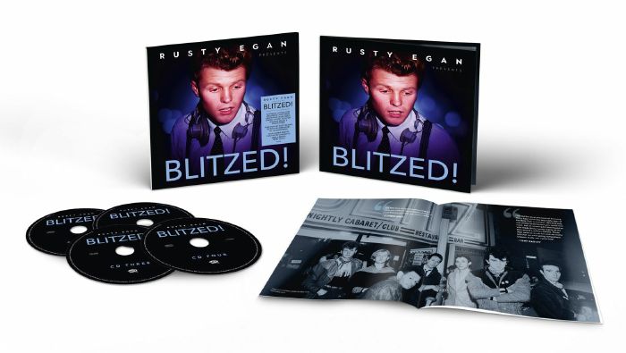 Rusty Egan Presents Blitzed! - 4CD Box Set CD cover