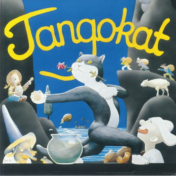 Tangokat - Blue Vinyl 2xLP vinyl record cover