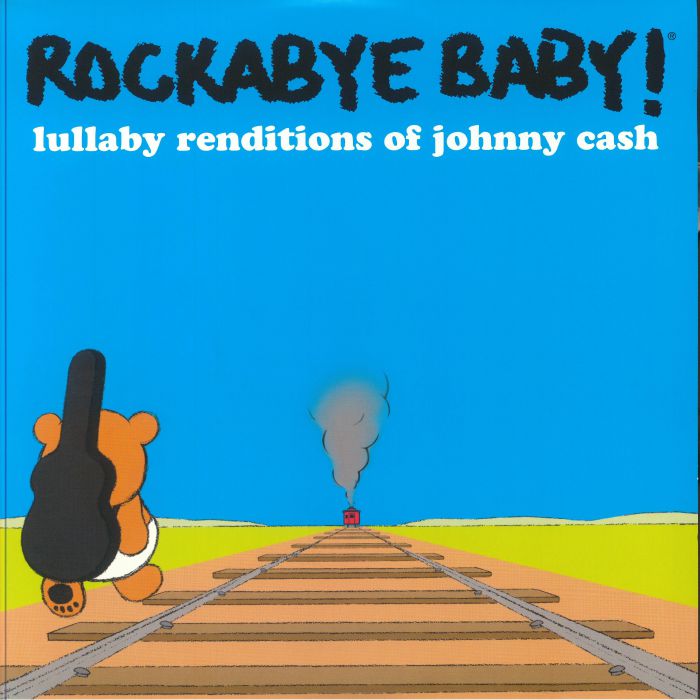 Rockabye Baby! Lullaby Renditions Of Johnny Cash - Limited Edition Marbled Vinyl LP vinyl record cover