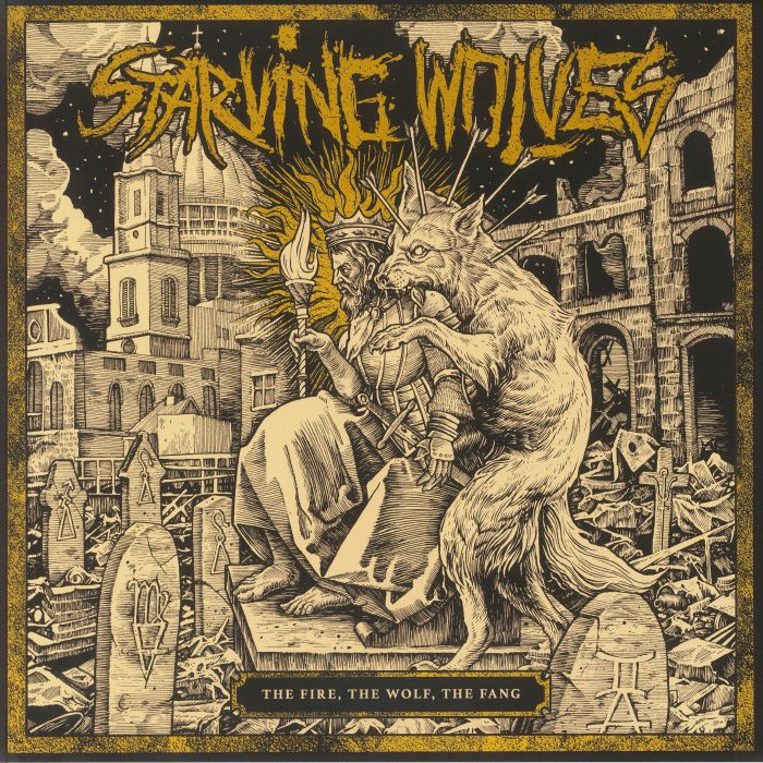 The Fire The Wolf The Fang - Vinyl LP vinyl record cover