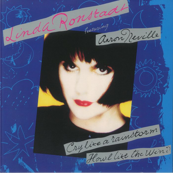 Cry Like A Rainstorm, Howl Like The Wind - 35th Anniversary Blue Vinyl LP vinyl record cover