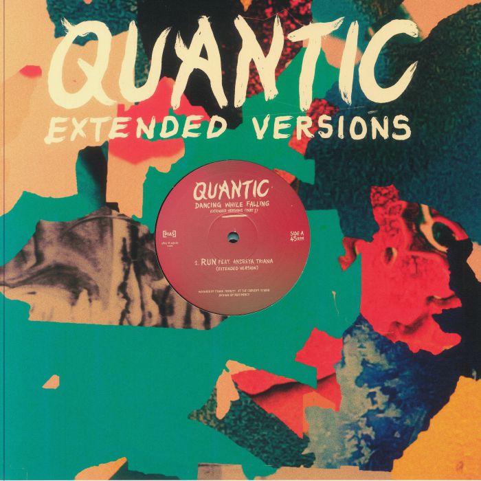Dancing While Falling: Extended Versions - 2xLP vinyl record cover