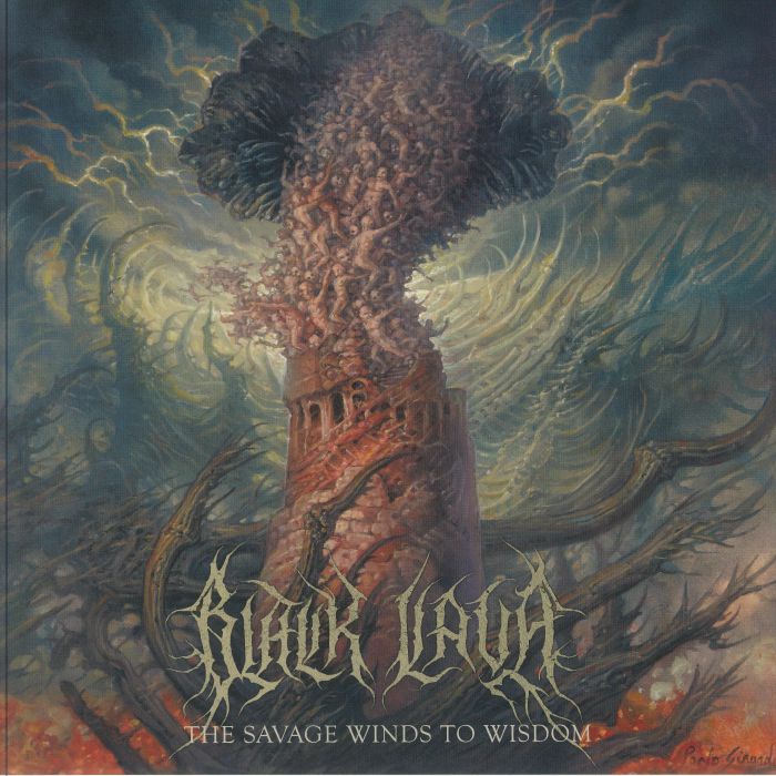The Savage Winds To Wisdom - Vinyl LP vinyl record cover
