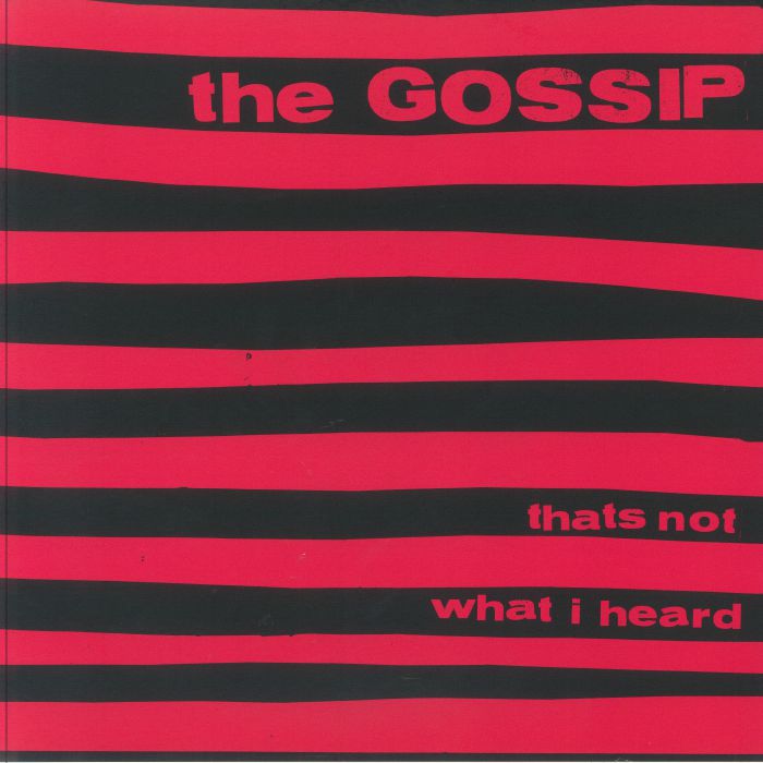 That's Not What I Heard - Red Apple Vinyl LP vinyl record cover