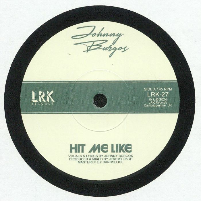 Hit Me Like - Vinyl Single vinyl record cover