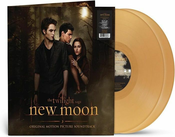 The Twilight Saga: New Moon (Soundtrack) - Gold Marbled Vinyl 2xLP vinyl record cover