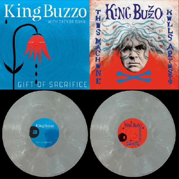 This Machine Kills Artists/Gift Of Sacrifice - Silver Vinyl 2xLP vinyl record cover