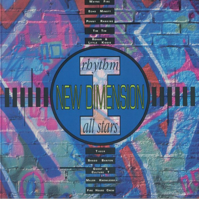 New Dimension Rhythm All Stars - Vinyl LP vinyl record cover