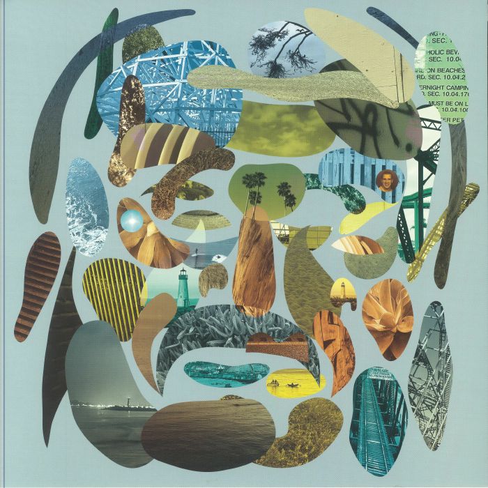 Santa Cruz - Green Sunburst Vinyl LP vinyl record cover