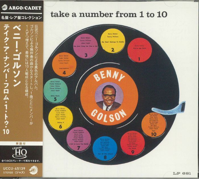 Take A Number From 1 To 10 - Japanese Edition UHQ-CD CD cover