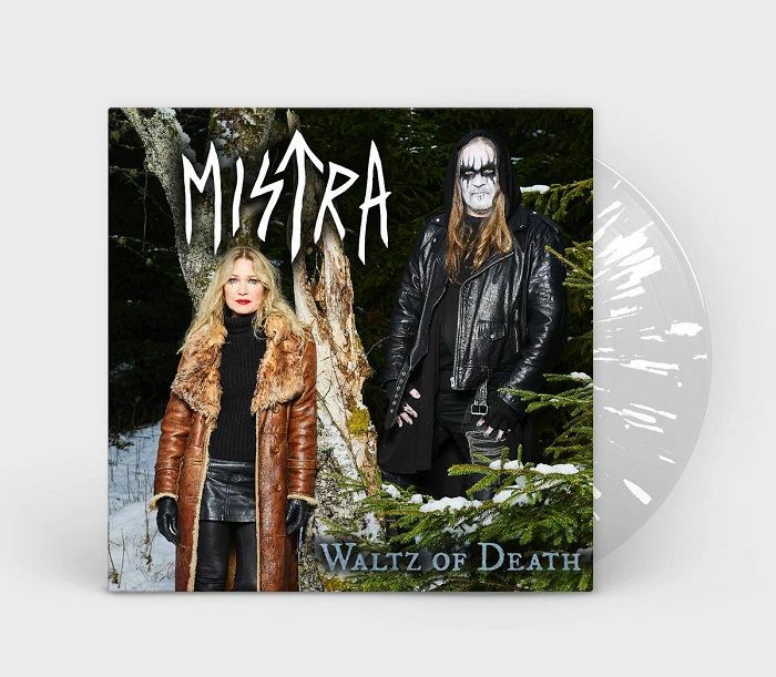 Waltz Of Death - Clear & White Splatter Vinyl LP vinyl record cover