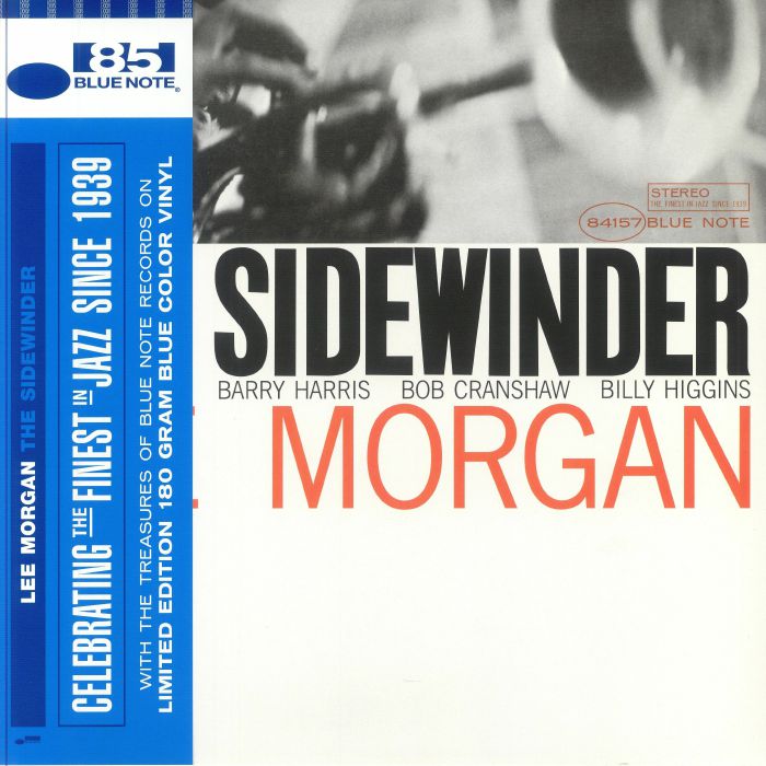 The Sidewinder - Limited Edition Blue Vinyl LP vinyl record cover