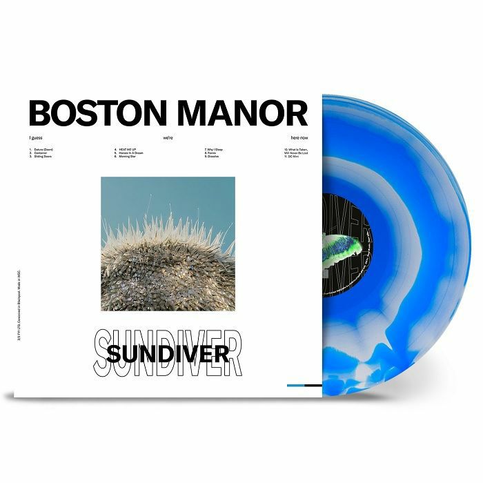 Sundiver - Limited Edition White & Blue Vinyl LP vinyl record cover