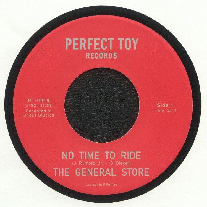 No Time To Ride - Vinyl Single vinyl record cover