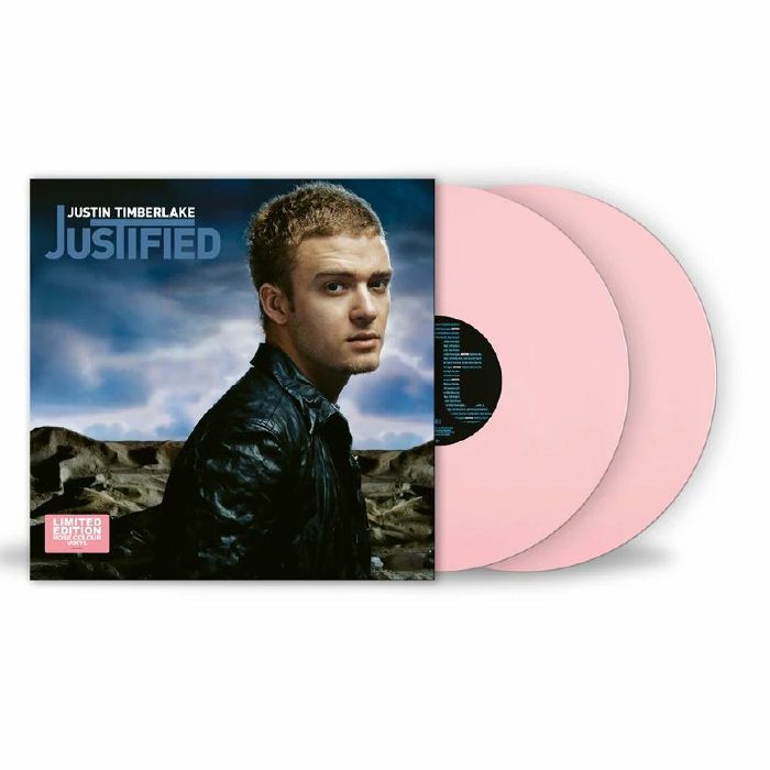 Justified - Rose Pink Vinyl 2xLP vinyl record cover